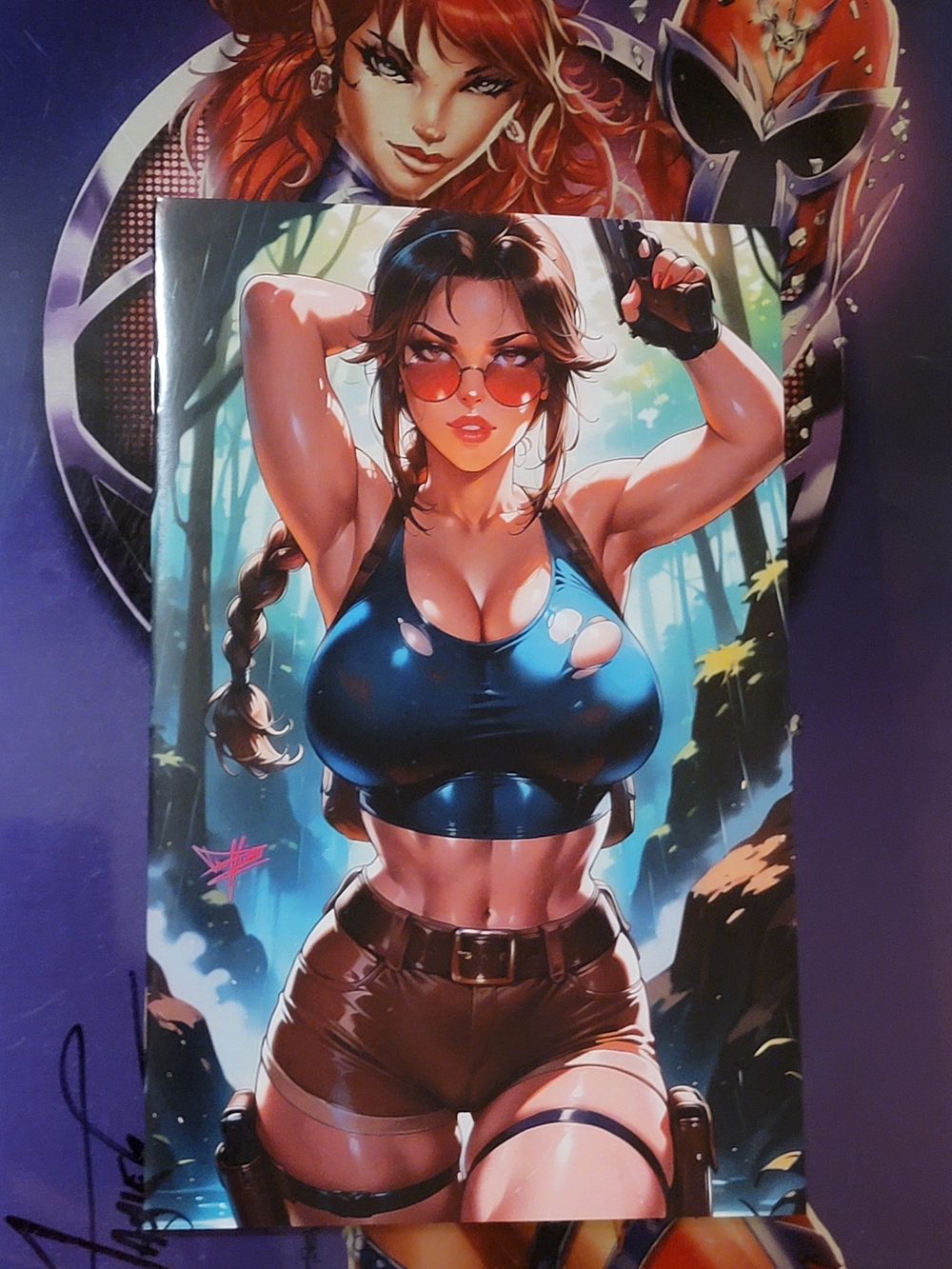 Artist Alley Comics Multiverse Saga Tomb Raider Lara Croft Cosplay 🔥🐍🔥